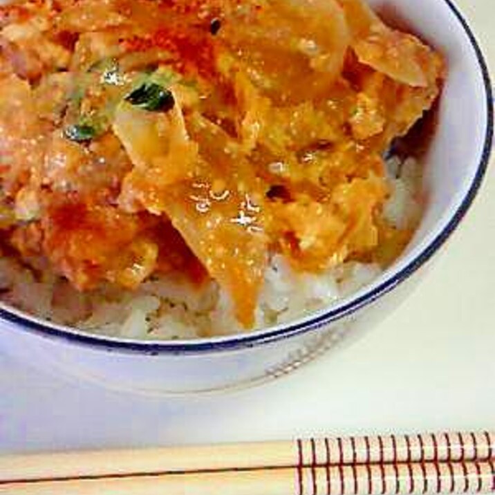 人数の多いときに フライパンでかつ丼 レシピ 作り方 By An S Mama 楽天レシピ